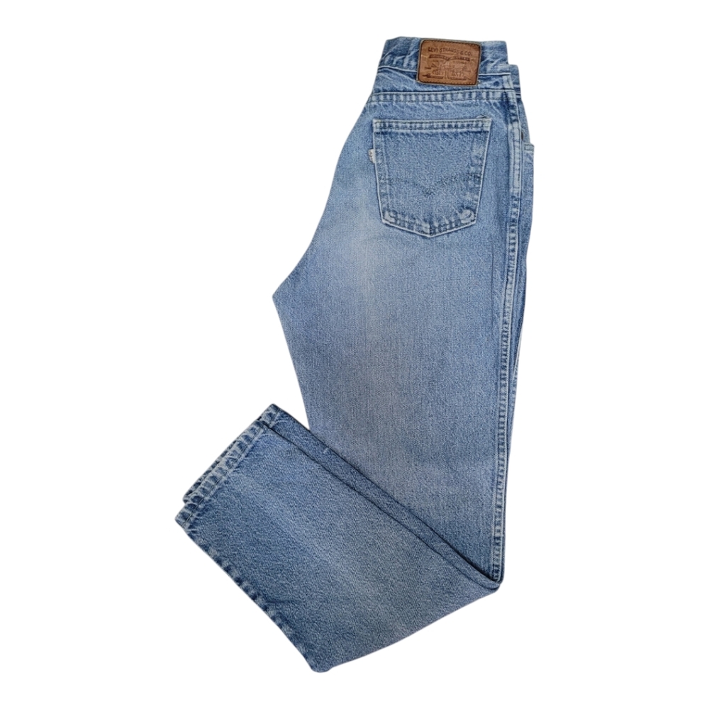 Levi's Sky Blue Straight Leg Jeans